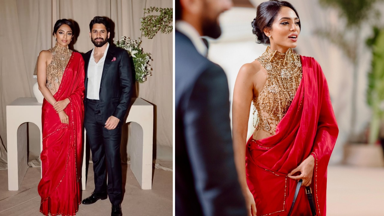 Sobhita Dhulipala further complemented her look