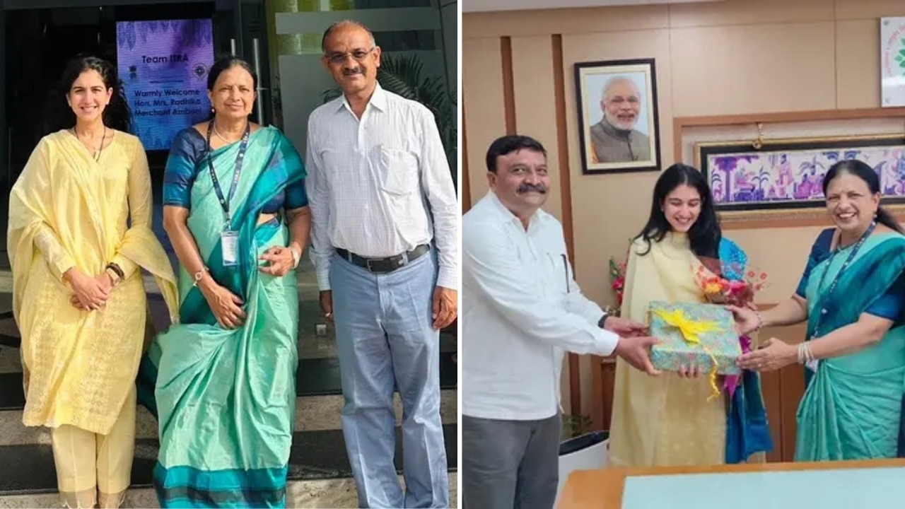 Radhika Merchant visit in Jamnagar