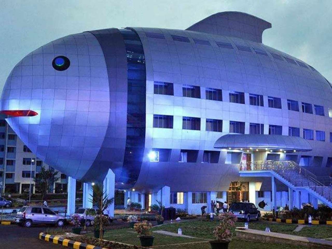 Fish-shaped building (Hyderabad)