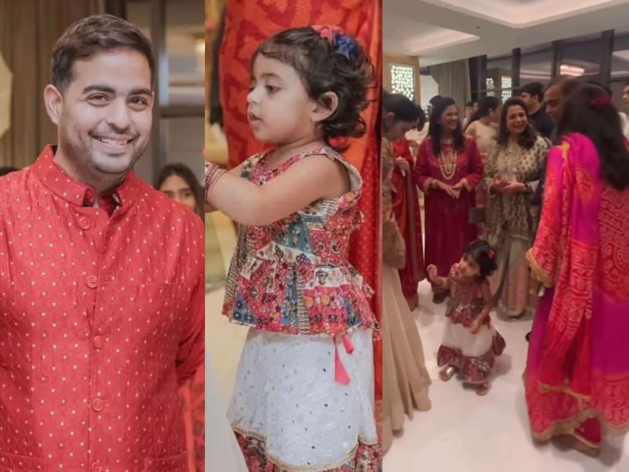 Akash Ambani’s family stole hearts