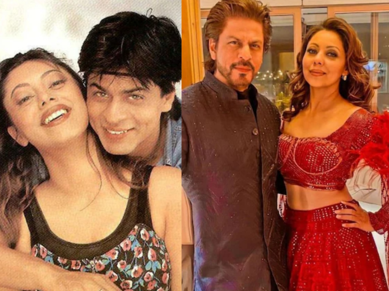 Shah Rukh Khan and Gauri Khan