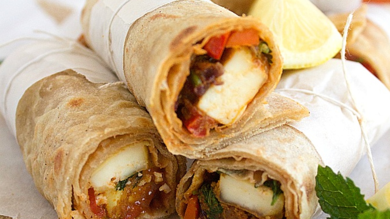 Paneer wrap