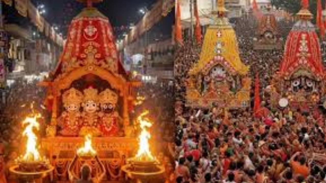 भव्य रथ यात्रा