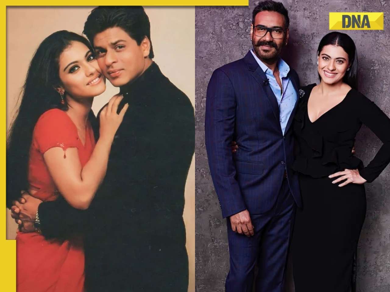 Kajol breaks silence on Ajay Devgn's 'insecurity' rumours, says Shah Rukh Khan and him are not 'buddies': 'They were pretty much...'