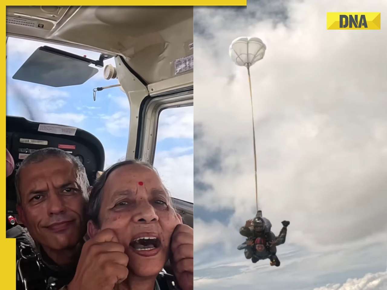 This woman completes 10,000-foot skydive on 80th birthday: 'Truly inspirational'