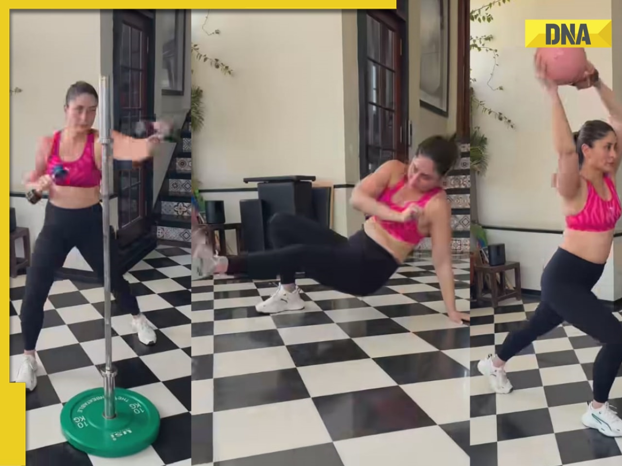 Want to stay fit like Kareena Kapoor Khan? Follow her ultimate workout routine