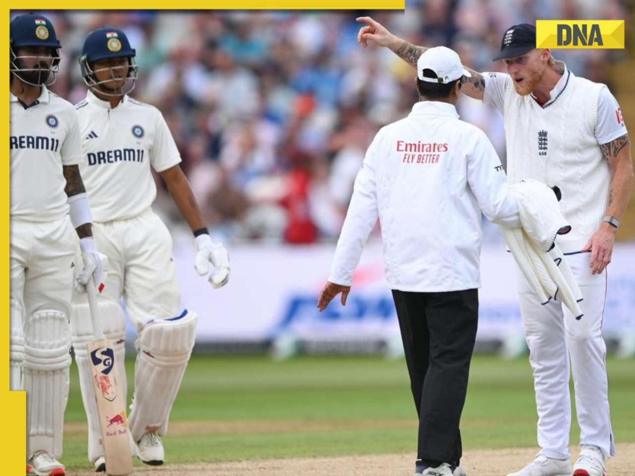 IND vs ENG 2nd Test: Ben Stokes charges at umpire after Yashasvi Jaiswal's controversial late DRS call