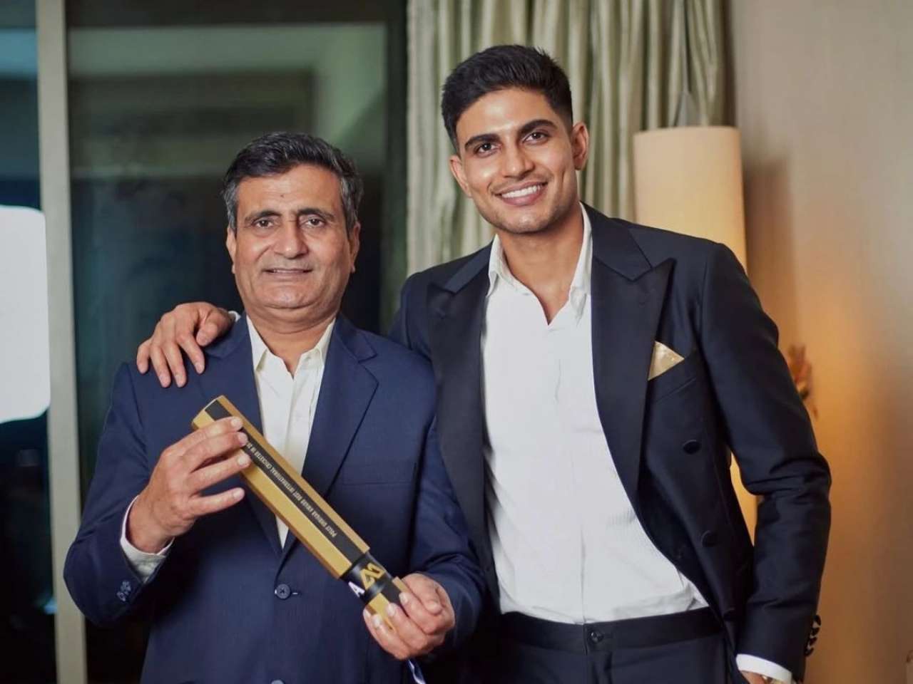 Shubman's biggest support