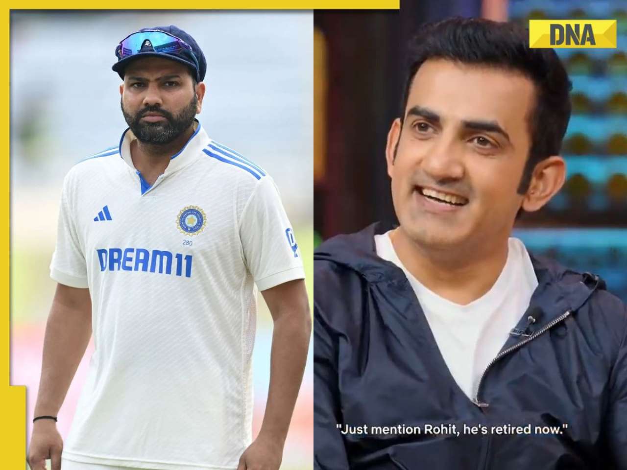 'Ab toh retire ho gaya': Gautam Gambhir's hilarious jab at Rohit Sharma's 'jethani' persona goes viral