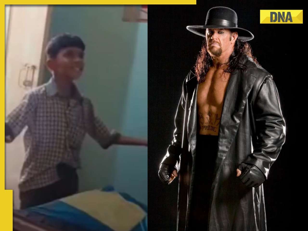 Heartwarming video of father-son duo recreating Undertaker's iconic entry goes viral, WWE legend reacts, watch