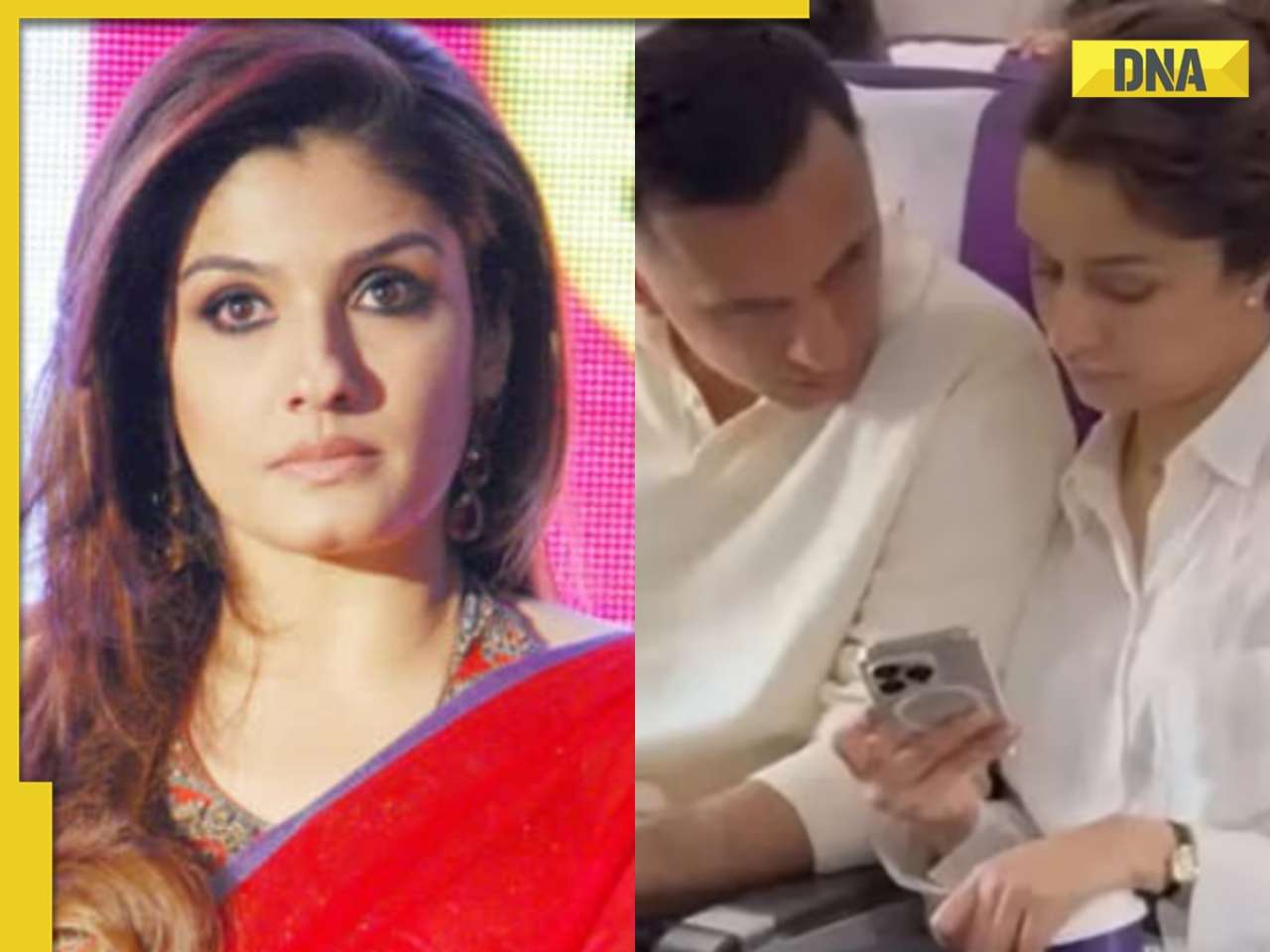 Raveena Tandon blasts cabin crew for secretly recording Shraddha Kapoor, boyfriend Rahul Mody: 'Not expected from...'