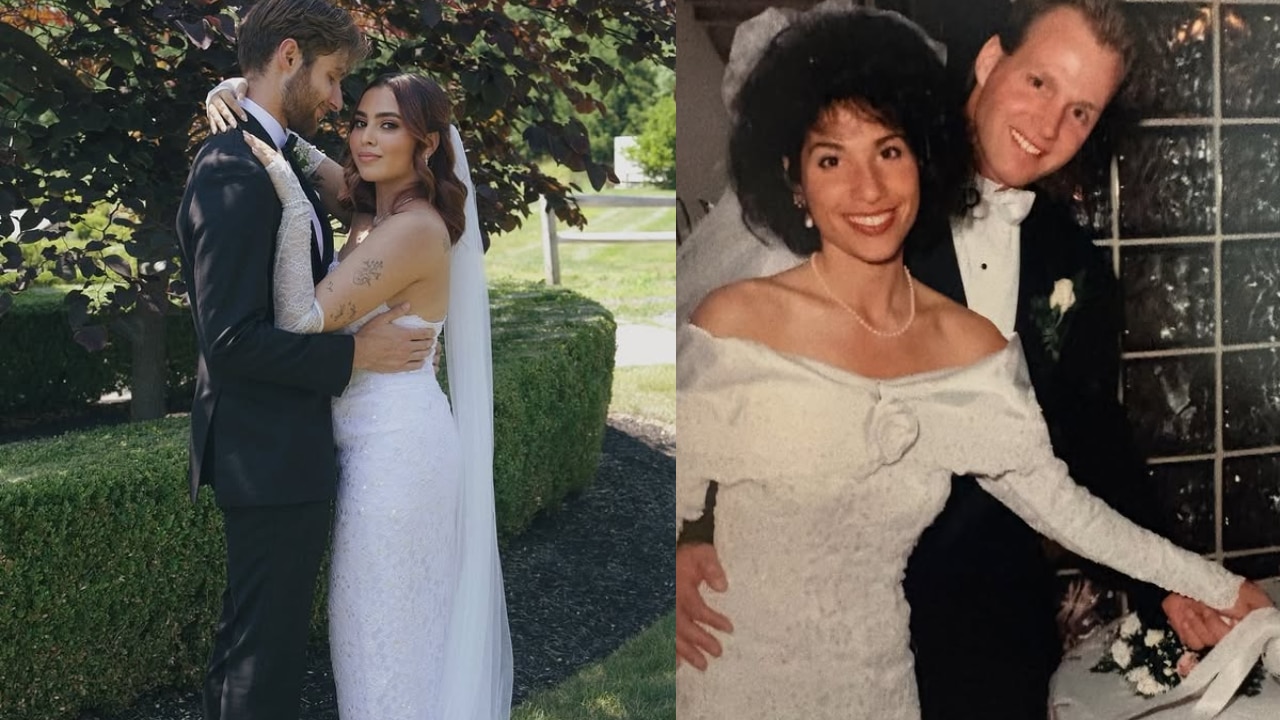 Aaliyah Kashyap's meaningful wedding dress