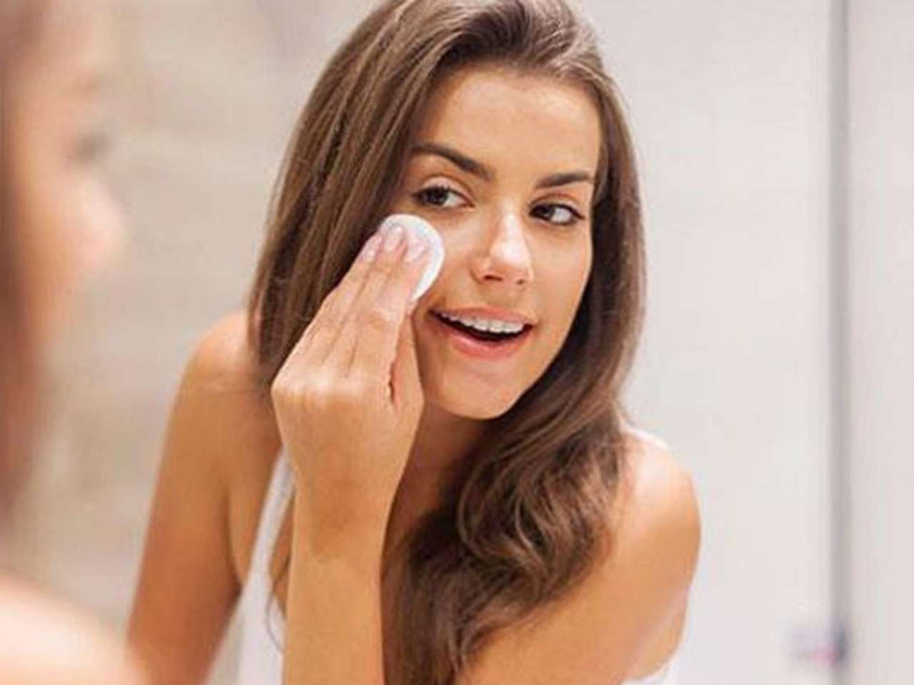 Go light with base makeup