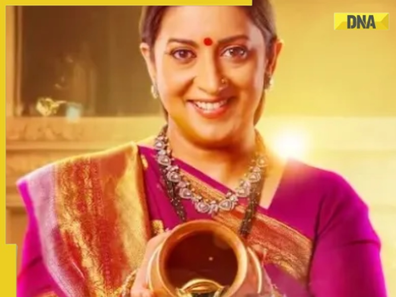 Smriti Irani on her comeback with Kyunki Saas Bhi Kabhi Bahu Thi, reveals if she's nervous: 'Somewhere luck has had...'