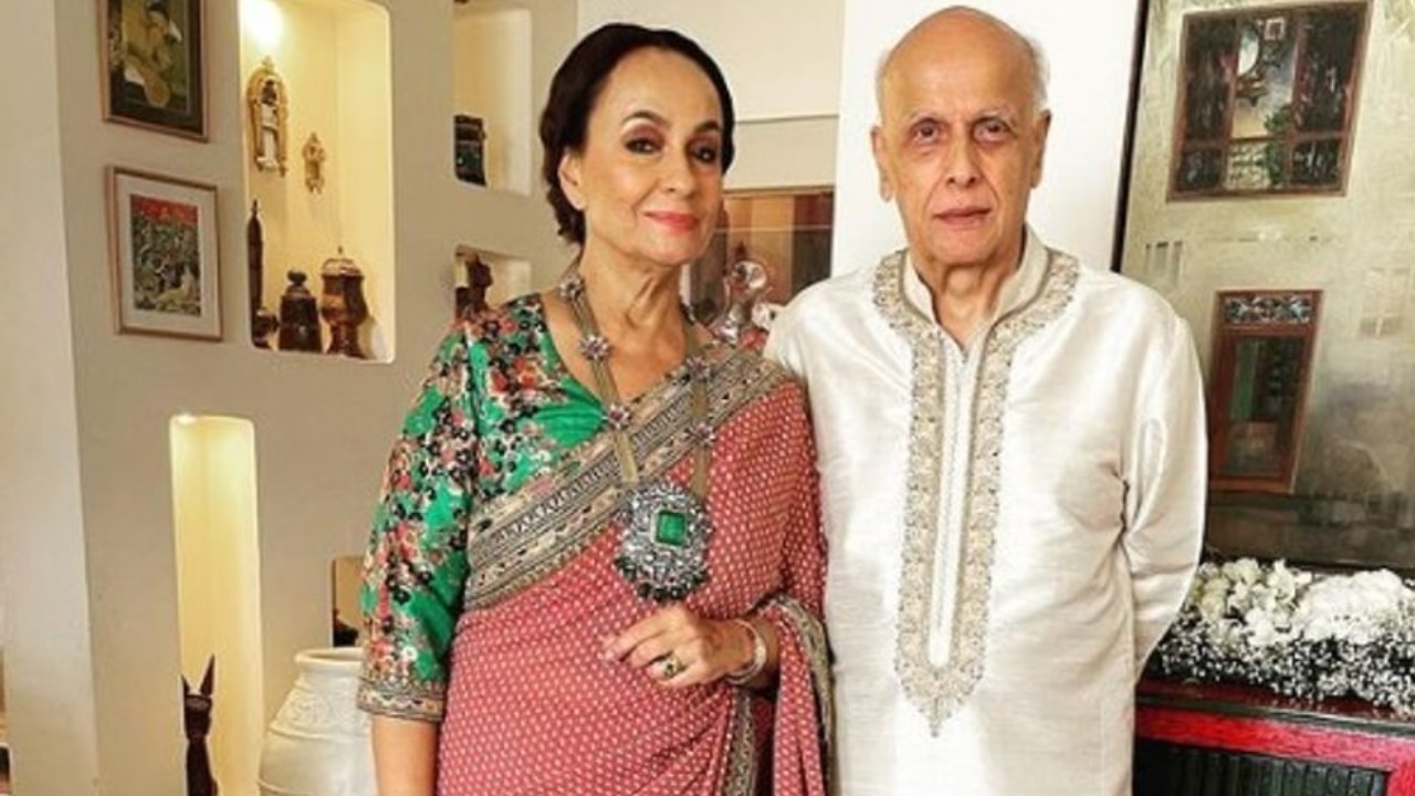 Mahesh Bhatt and Soni Razdan
