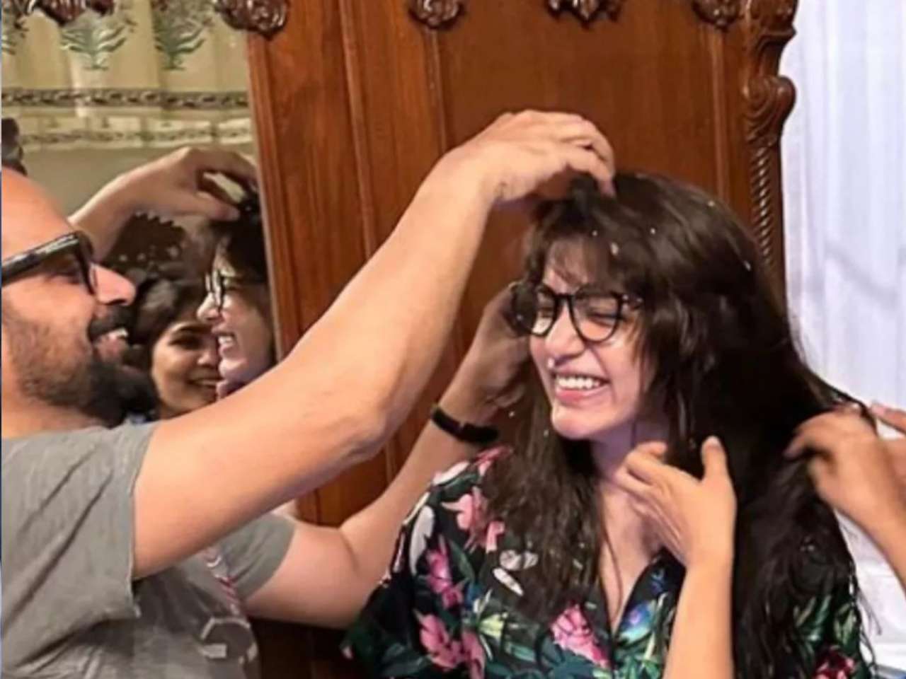 Alleged on-set romance