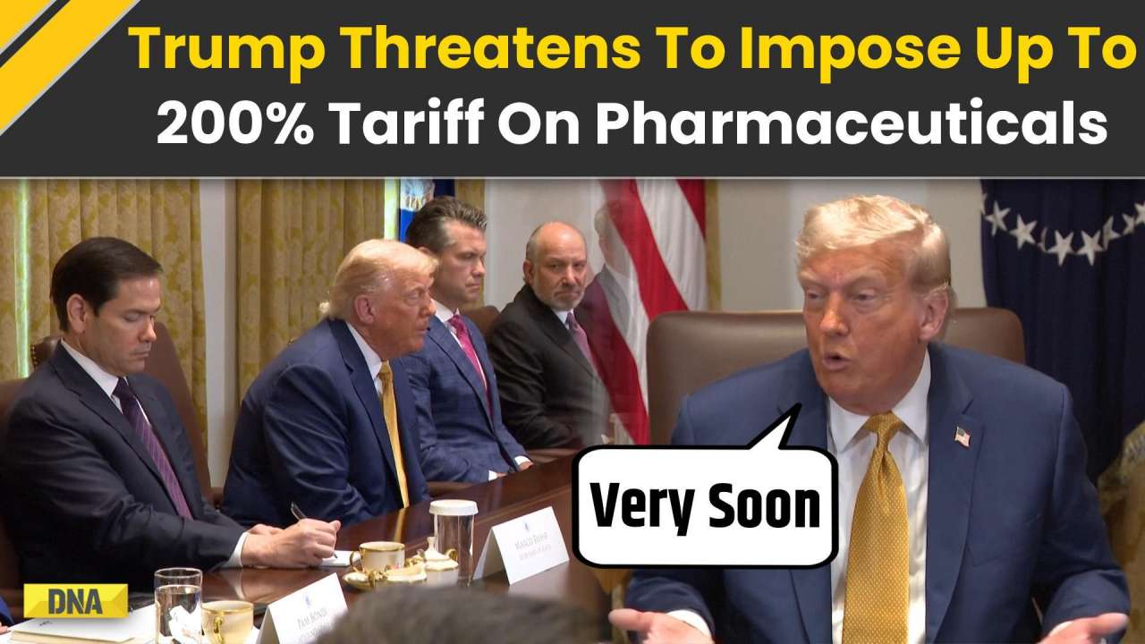 US News: Trump's 50% Tariff On Copper, 200% Pharma Warning | India | Trump's Trade War