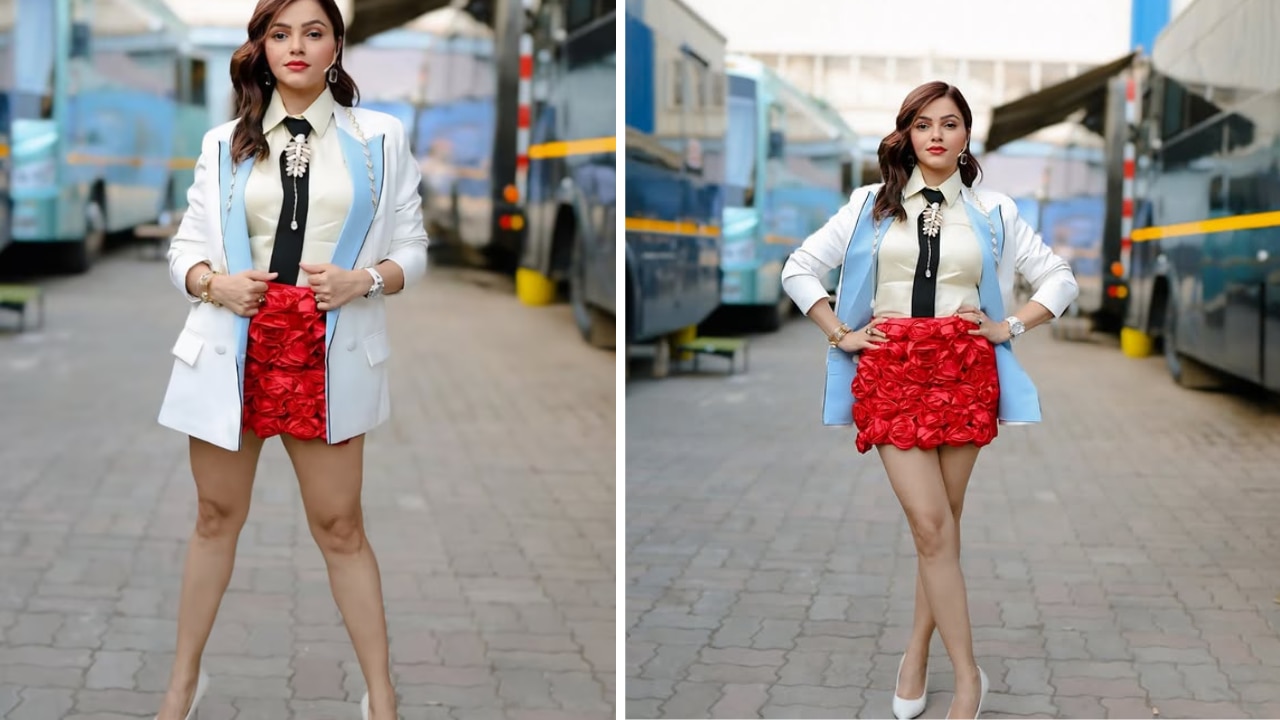 Skirt and blazer combo