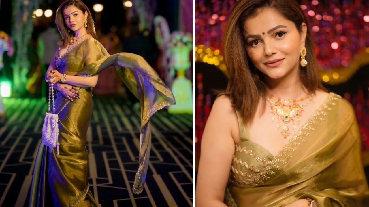 Traditional saree look