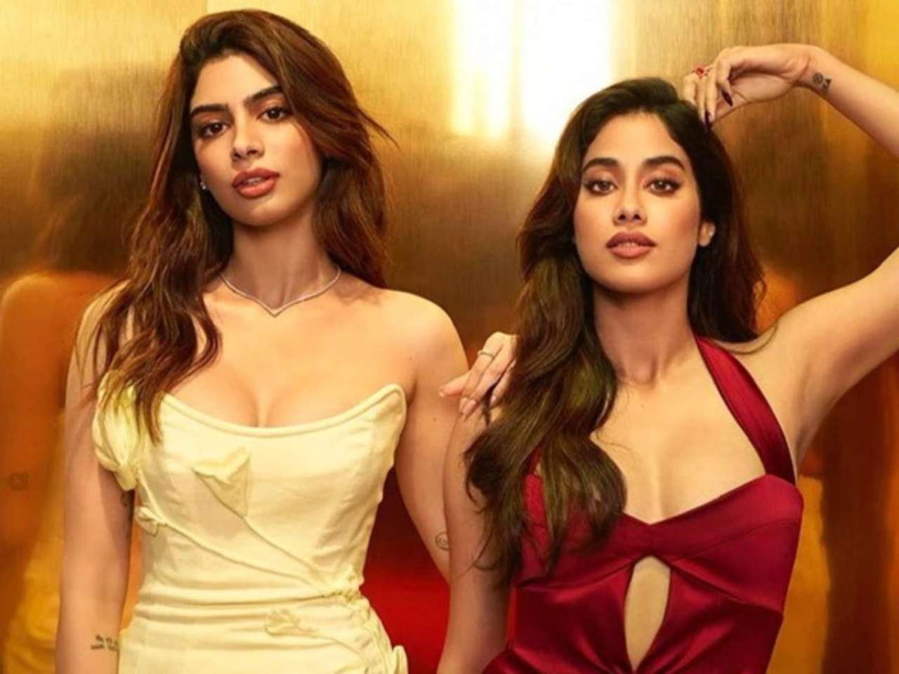 Jhanvi and Khushi Kapoor