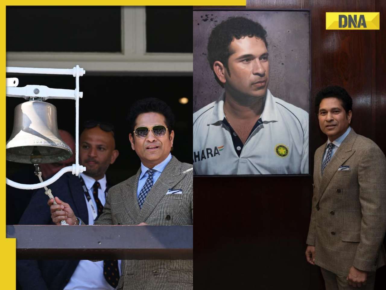 Sachin Tendulkar elevates Lord's with twin historic honours, rings iconic bell after portrait unveiling at MCC museum