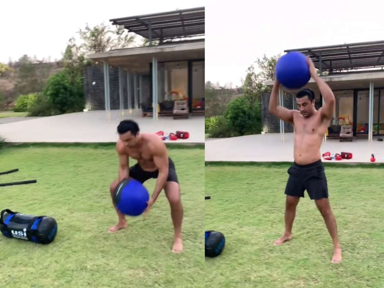 Gym ball workouts