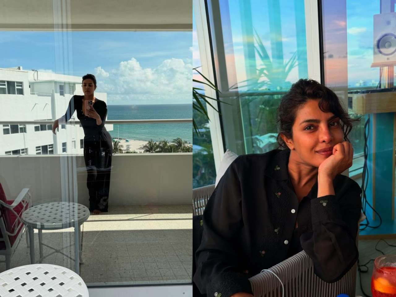 Priyanka’s breezy solo balcony selfie