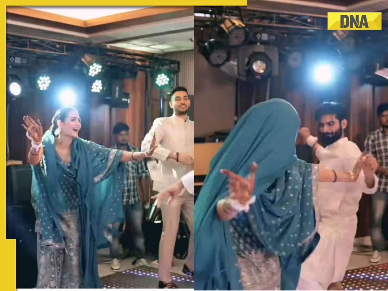 Couple’s energetic dance to Haryanvi song ‘Lamba Lamba Ghoonghat’ goes viral, netiezens say 'I don't want him if...'