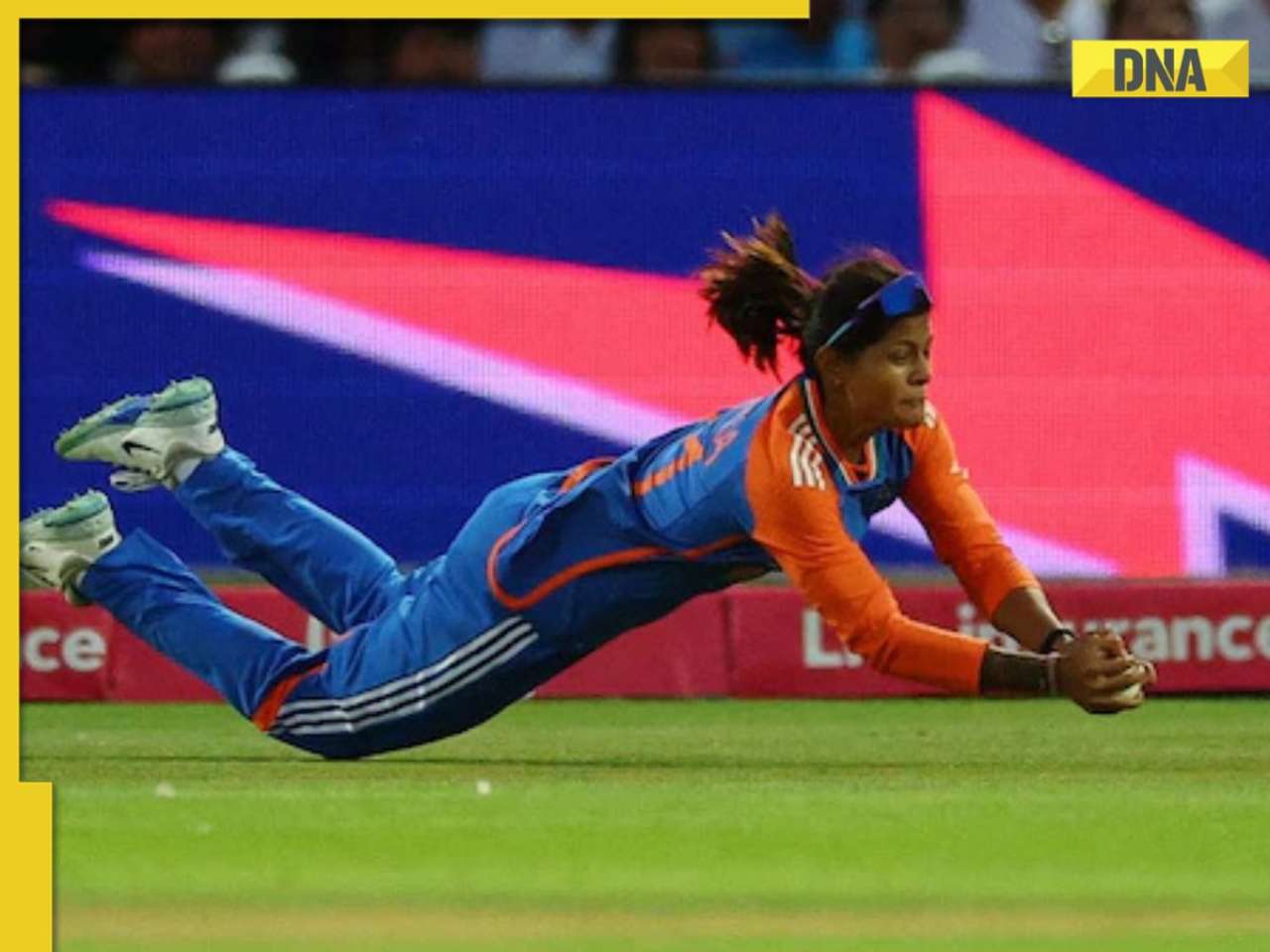 Watch: Radha Yadav pulls off sensational diving catch to dismiss Amy Jones in India vs England 5th T20I