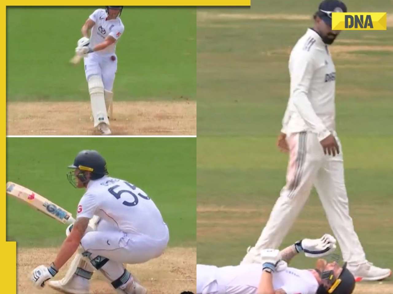 IND vs ENG: KL Rahul turns his back as Ben Stokes goes down in pain, Dhruv Jurel follows, but Ravindra Jadeja...
