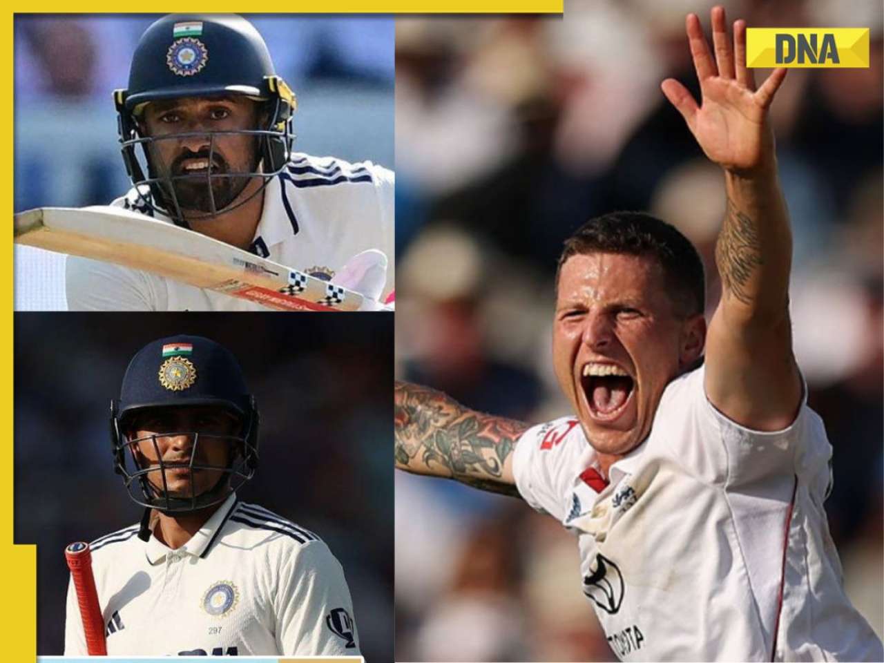 IND vs ENG 3rd Test Day 4 Highlights: Washington Sundar's four-fer dominates England, Brydon Carse's double strike leaves India at 58/4