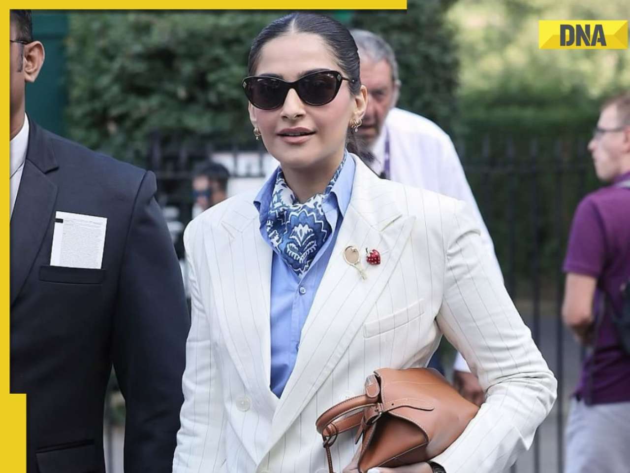 Sonam Kapoor turns heads at Wimbledon 2025 finals in a Ralph Lauren tailored suit worth Rs…; SEE PICS