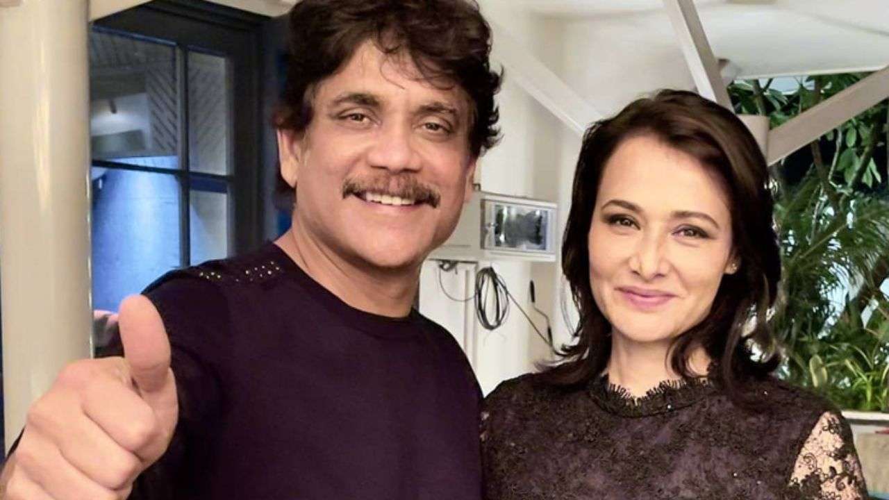 Nagarjuna Akkineni and Amala Akkineni (8 years)