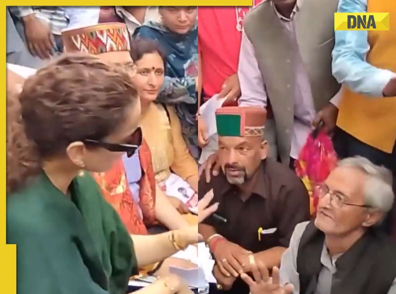 Kangana Ranaut says 'it's CM's work' as 80-year-old man sits at her feet during grievance meet, leaves internet divided: Watch