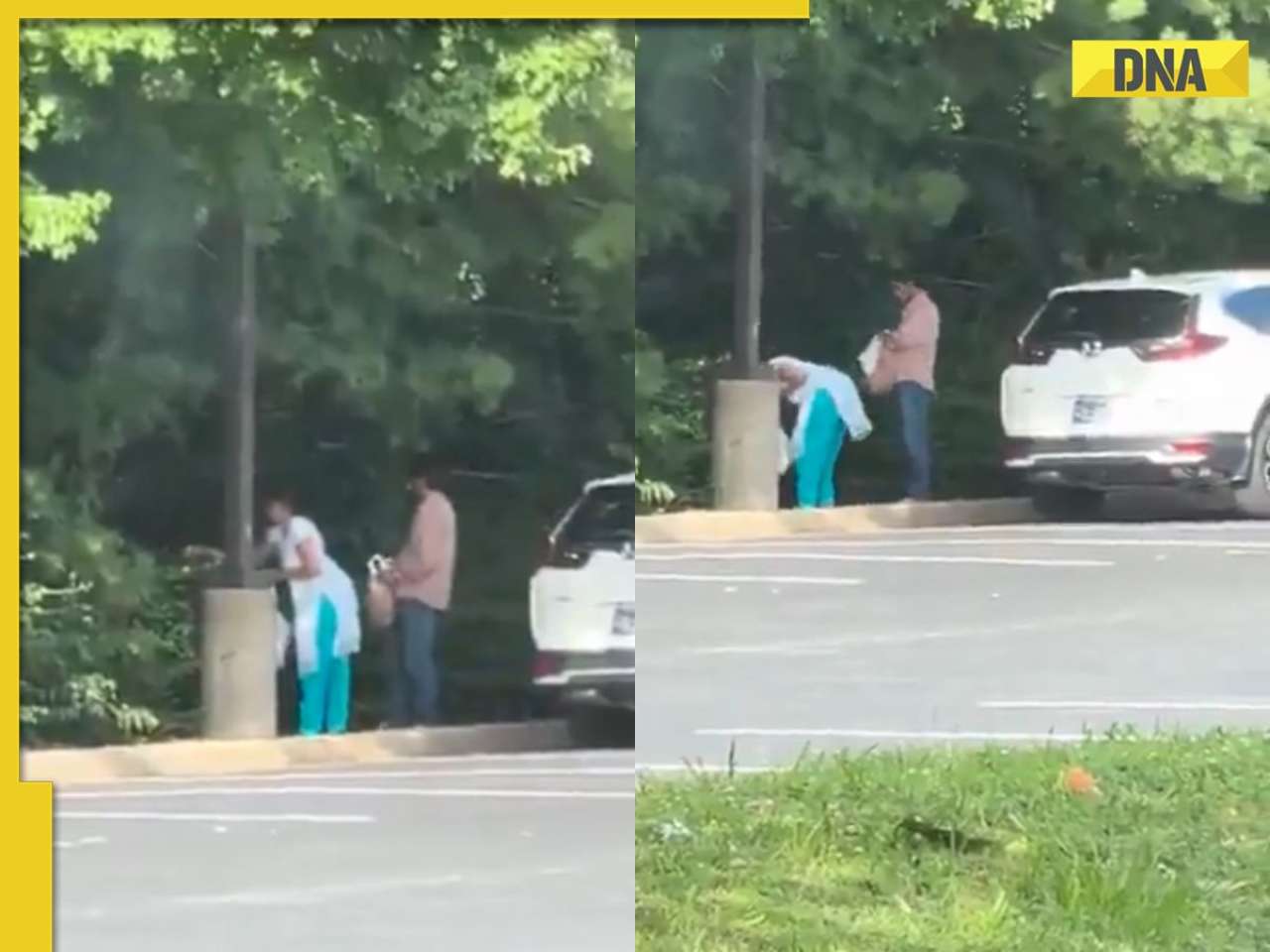 Viral video: Couple caught throwing trash in Canadian forest, netizens say 'impose fine'