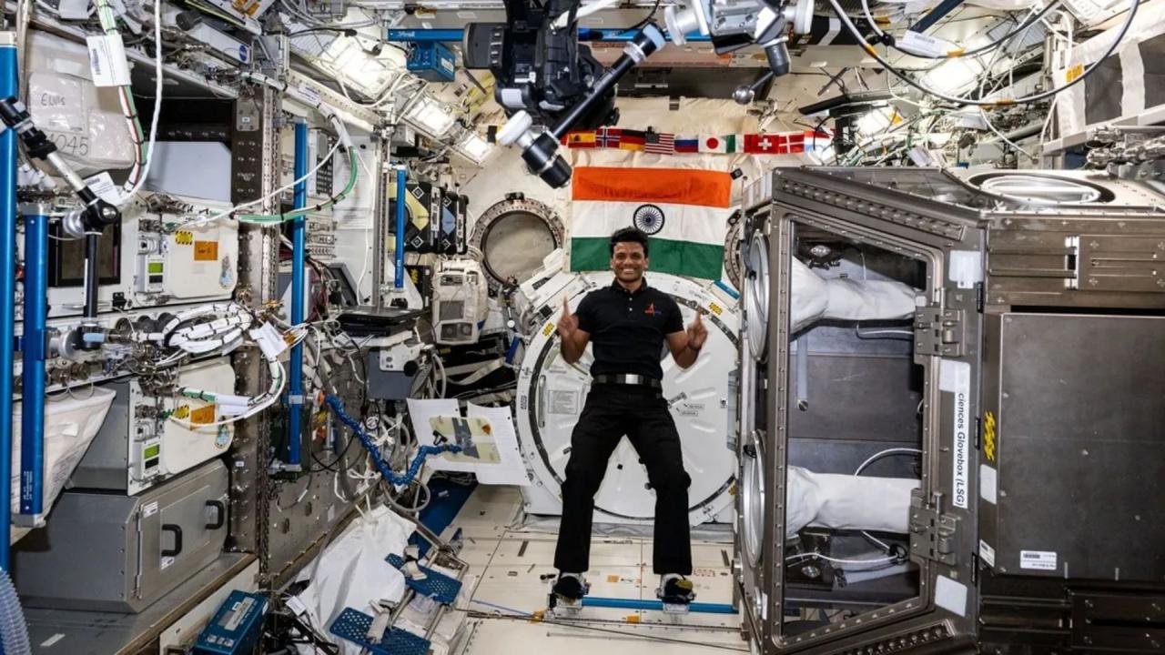 शुभाशुं शुक्ला ने स्पेस में कितना समय बिताया?