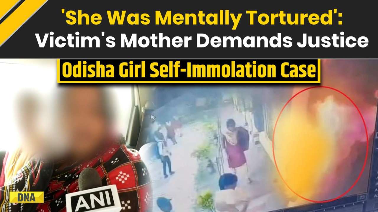 Odisha Girl Self-Immolation Case: FM College Student's Mother Accuses College Officials For