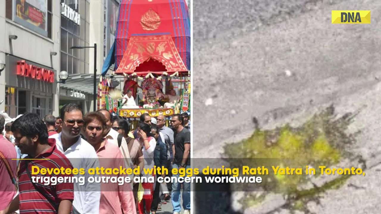 Rath Yatra Canada: Eggs Thrown at Procession, India Condemns 'Despicable Act' Strongly