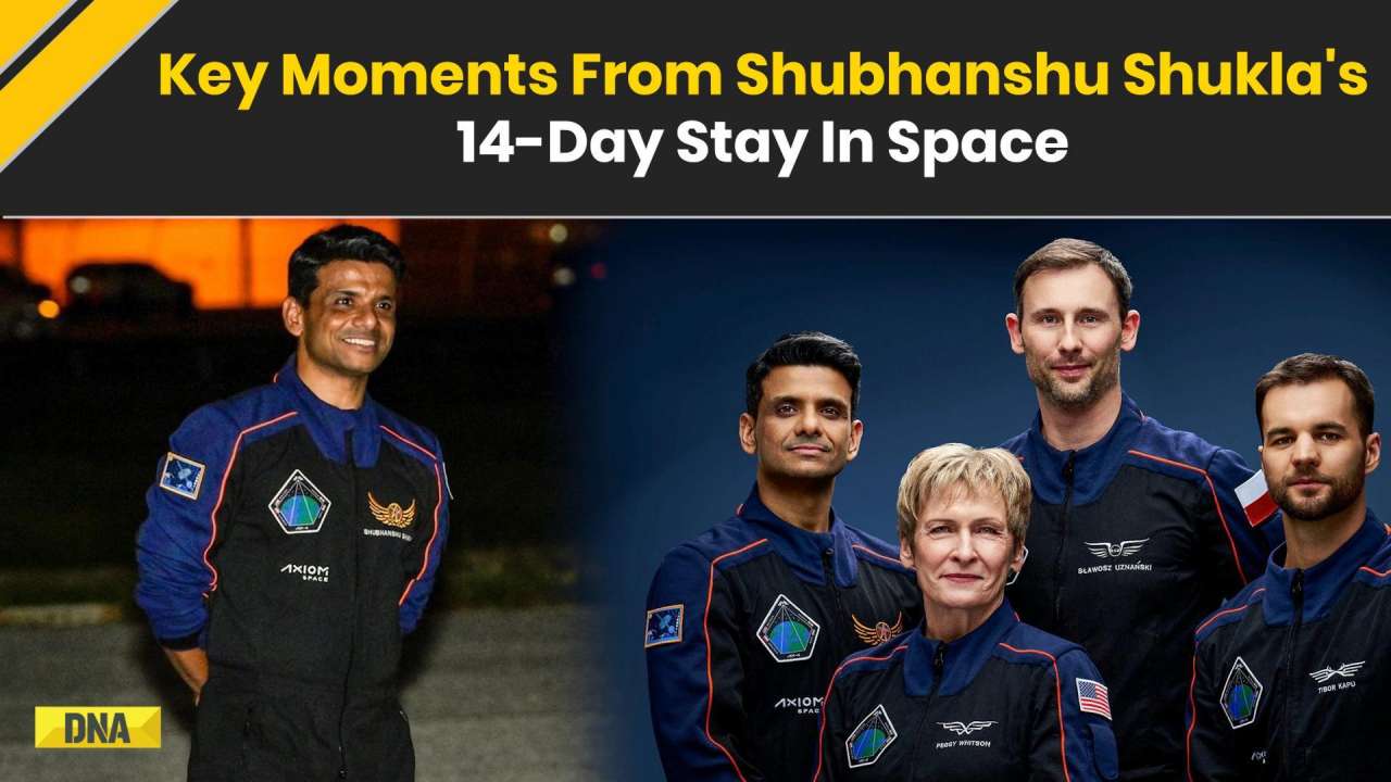 Shubhanshu Shukla Return To Earth: Key Moments From Shubhanshu's 14-Day Stay In Space
