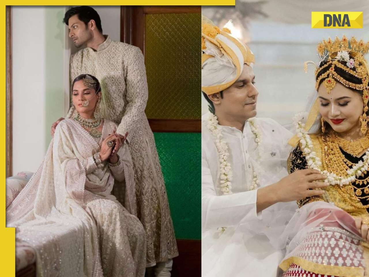 Ali Fazal-Richa Chadha to Randeep Hooda-Lin Laishram, not just weddings but these Bollywood stars turned invites into art