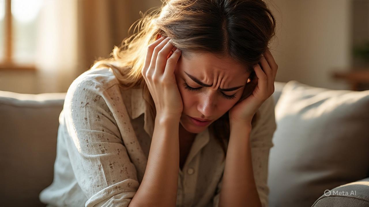 चेहरे के आधे हिस्से का सुन्न होना