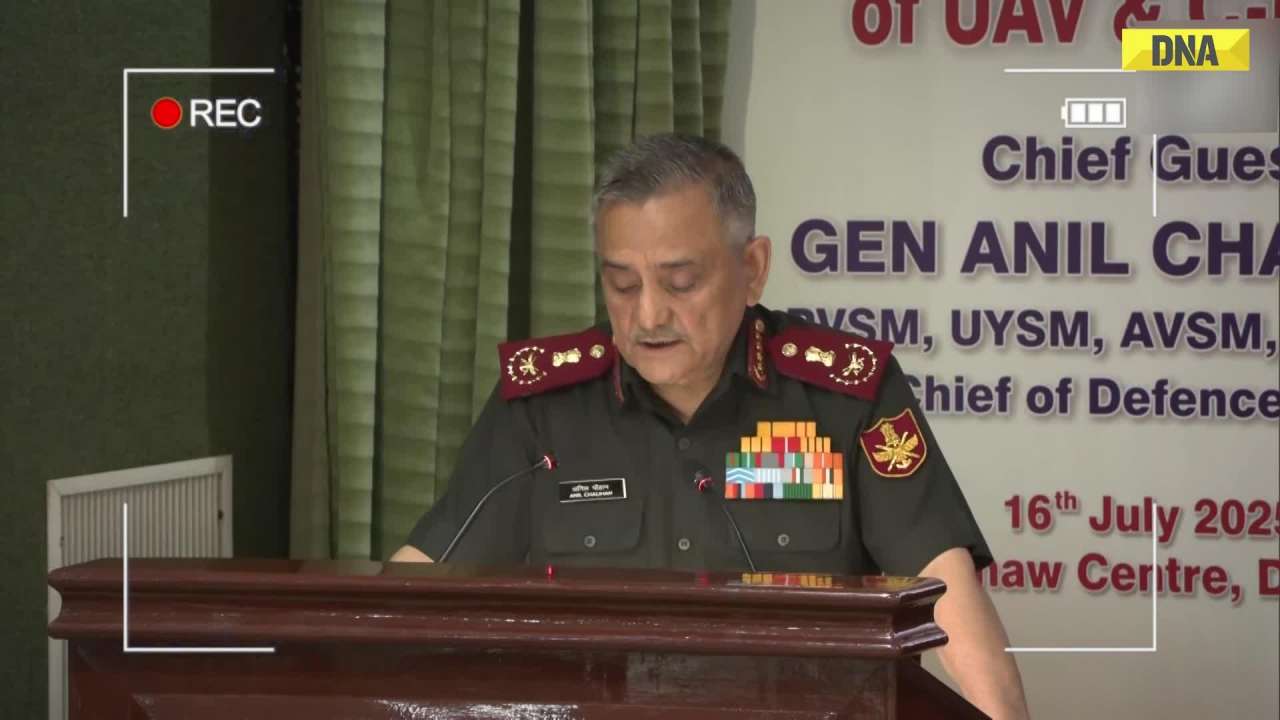 CDS Anil Chauhan On Op Sindoor: Pakistani Drones Neutralised Using Kinetic, Non-Kinetic Tactics
