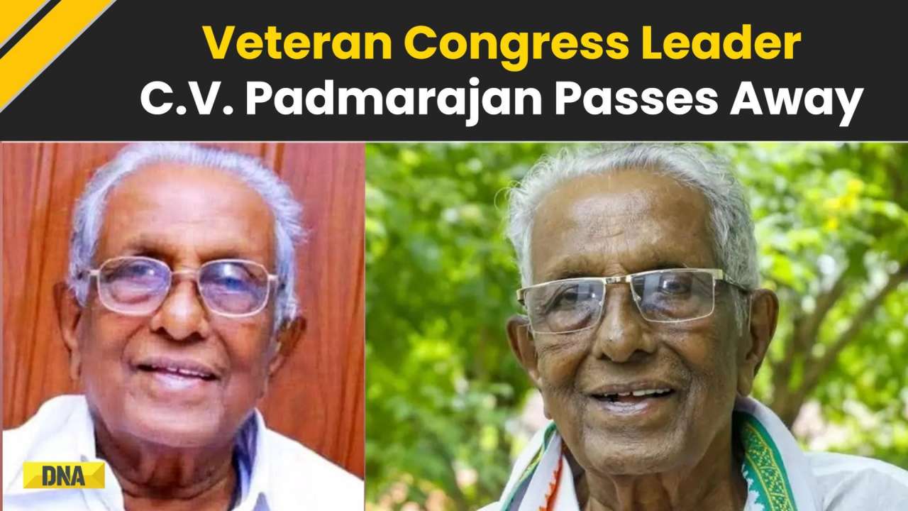 CV Padmarajan, Congress Stalwart And Former Kerala Minister, Dies At 93