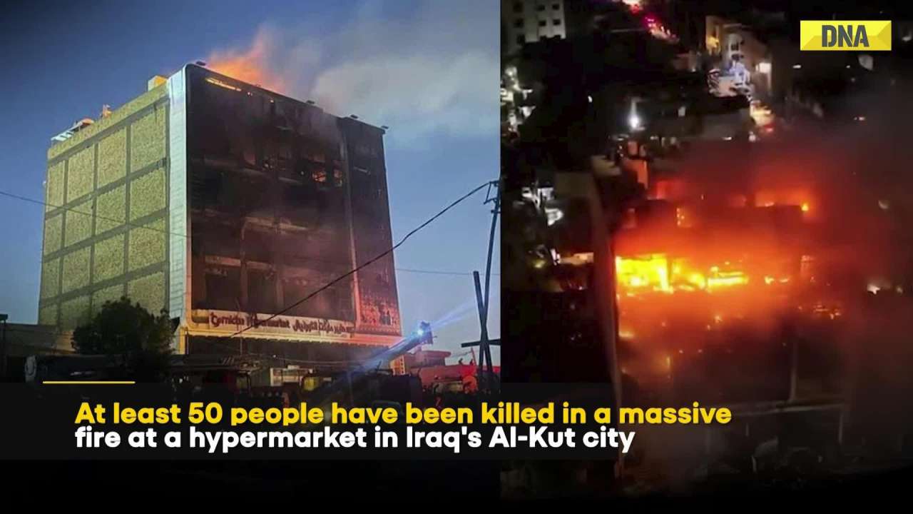 Fire At Iraq Shopping Mall, At Least 50 Reported Killed; Investigation Underway, Video Surfaces