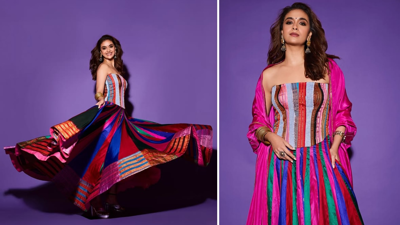 Multicolor corset glamour