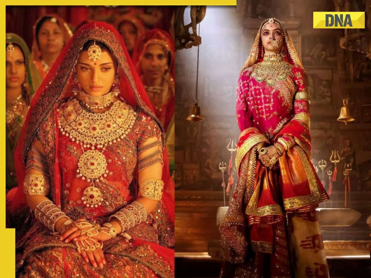 From Padmaavat to Devdas: 5 Bollywood movies that spent crores on costumes and jewels