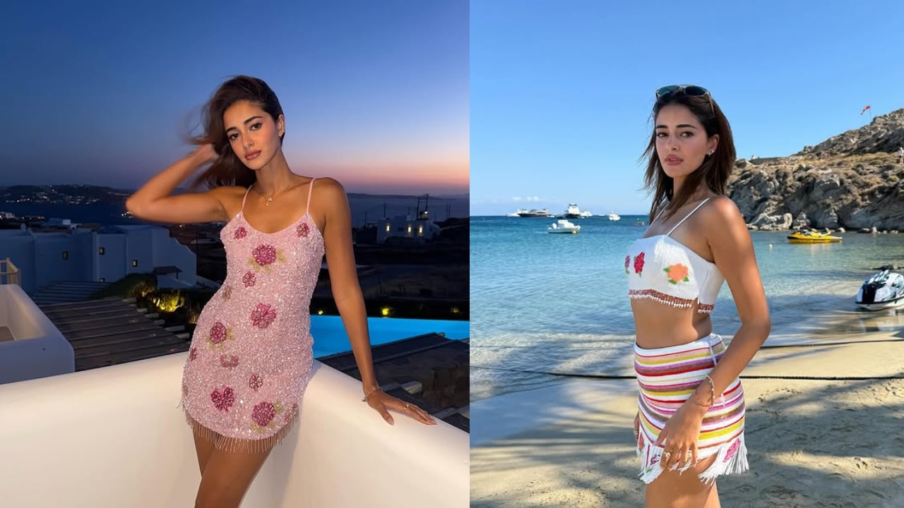 Ananya Panday’s Greece vacation