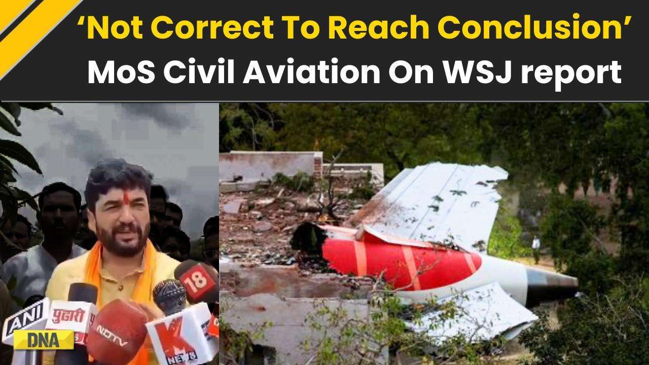 Ahmedabad Crash: MoS Civil Aviation Murlidhar Mohol Rejects WSJ Report On Air India Crash