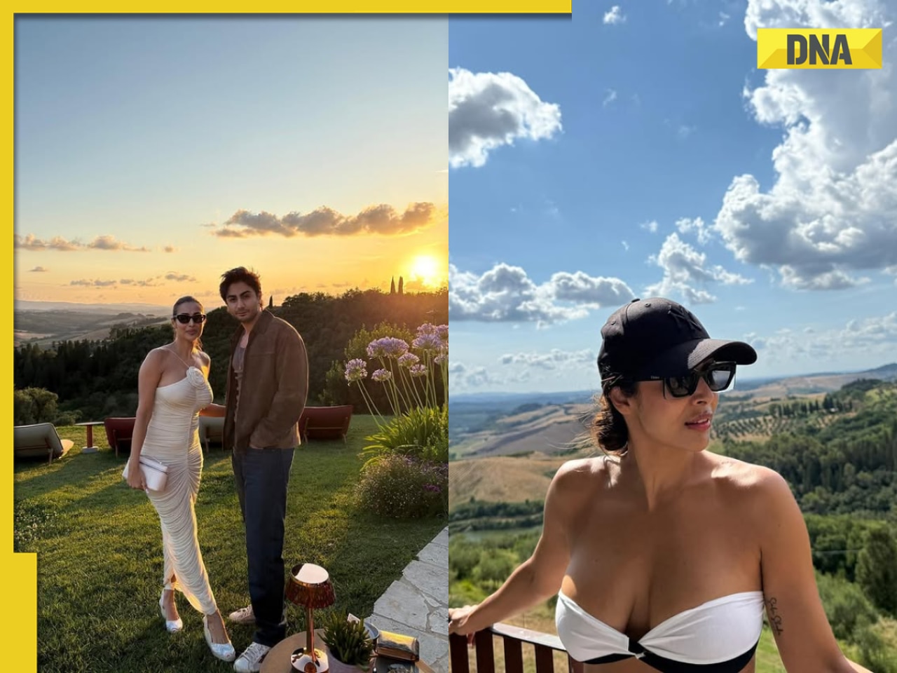Malaika Arora's Italy vacation with son Arhaan Khan is all about chic outfits, family time and scenic views, pics go viral