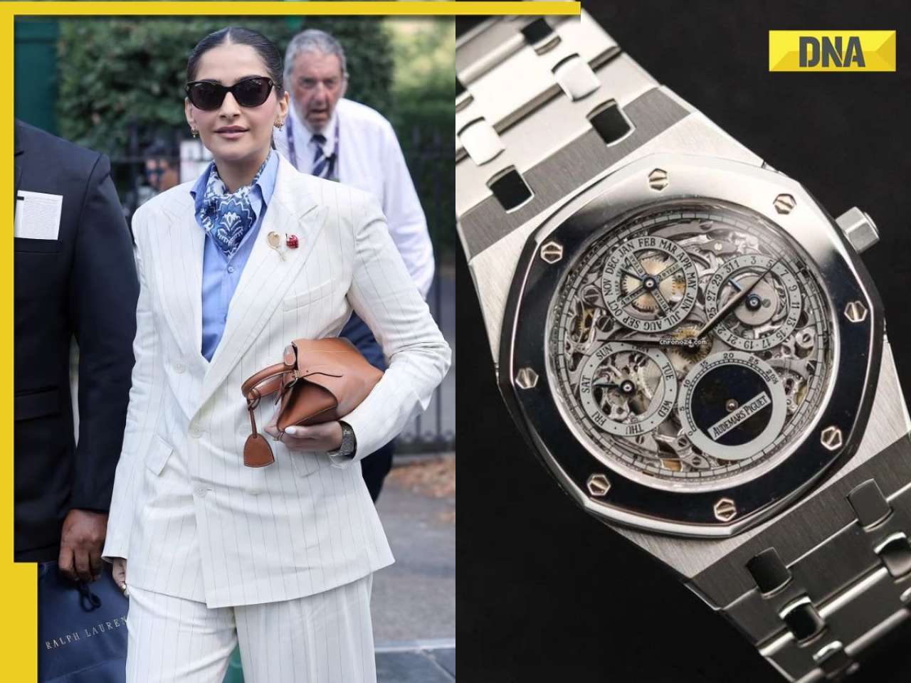 Sonam Kapoor borrows husband Anand Ahuja's luxurious watch for Wimbledon appearance, cost is Rs...
